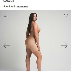 SKIMS Booty Pad Shapewear 3X